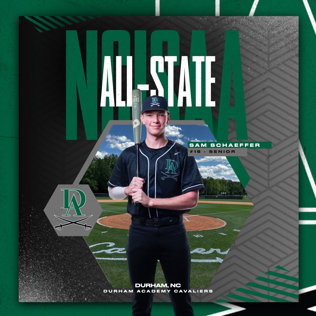 @NCISAA1 All-State:

Sam Schaeffer - Baseball 
#GoCavs