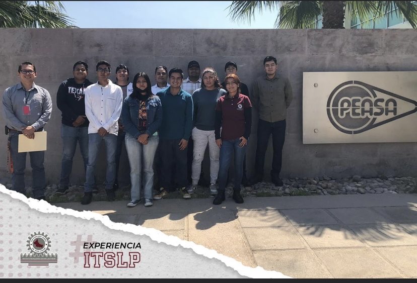 CLSLP_AC's tweet image. Gracias a la empresa PEASA por llevar a cabo esta visita de gran importancia y valor para los alumnos del ⁦@ITSLPOFICIAL⁩. Mediante las sinergias y alianzas entre ⁦@ComceSlp⁩ y el ⁦@CLSLP_AC⁩. Seguimos apoyando estas iniciativas #SLPlogistico
