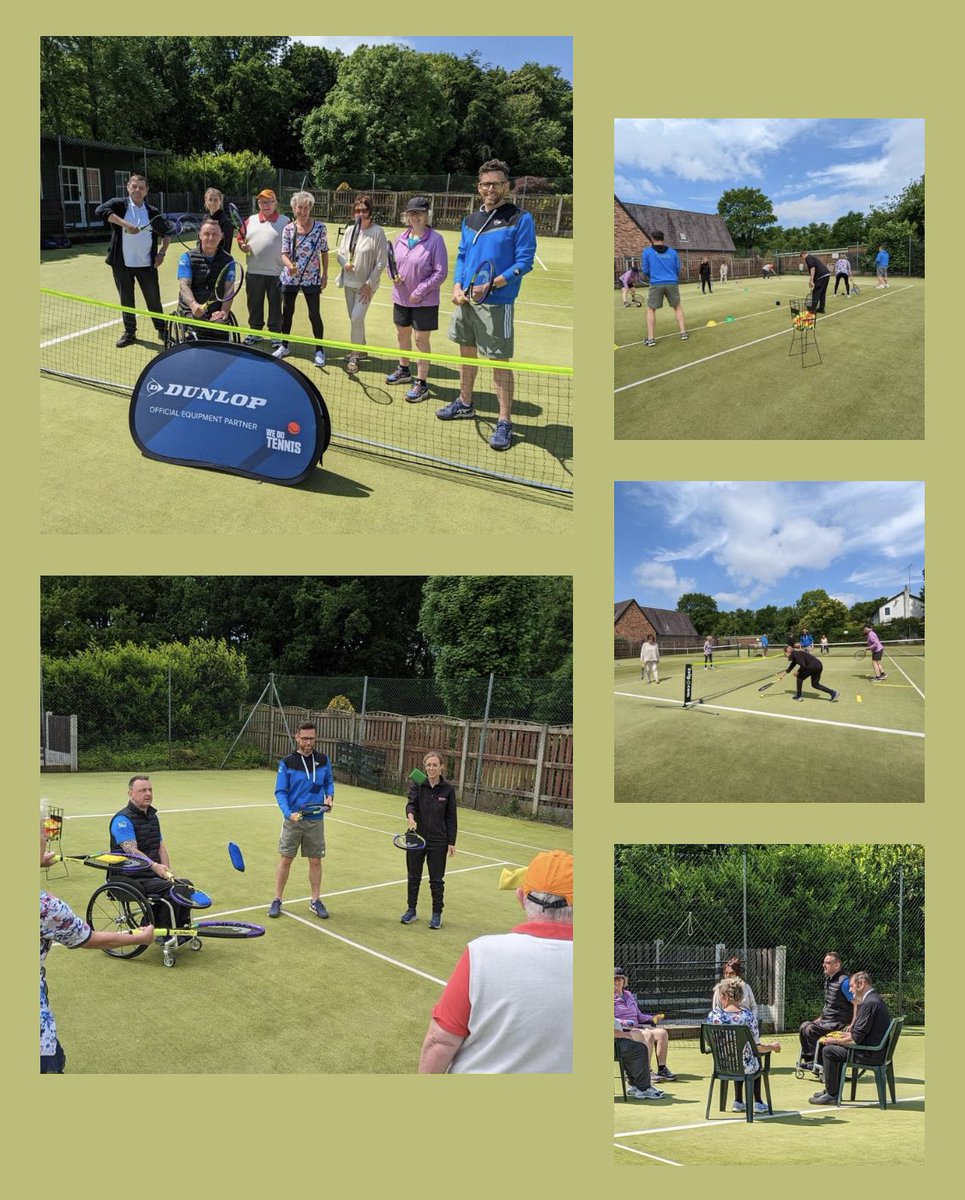 Fantastic walking tennis session with @SalfordLeisure delivered at @roegreentennis today. Looking forward to building a strong partnership in our clubs an parks. @DanMaskellTrust @TennisLancs @PIandMedNeg @the_LTA #opencourt #playyourway