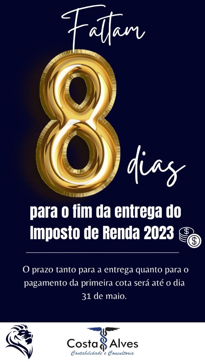 Não deixe para última hora. Venha fazer no Costa Alves.