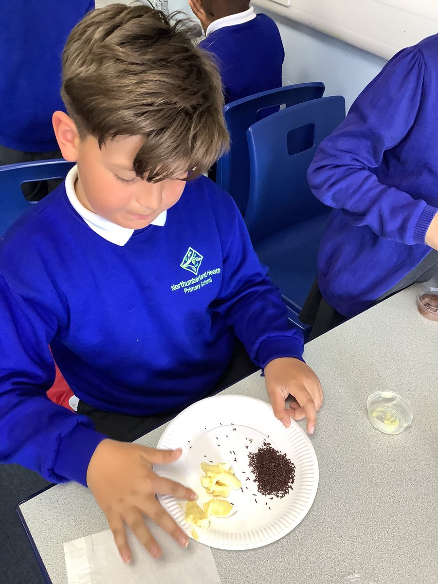 More photos from Year 5’s chocolate tasting and making day!