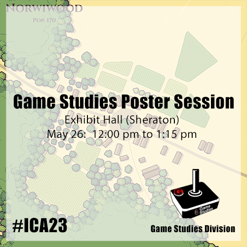 ICAGames's tweet photo. Hello, folks! We've got *16* sessions on the #ICA23 agenda this year. We'll share reminders before each session, but for now? Check 'em below in bunches of four. =) 1/4. It all starts as of 5/26/23, this Thursday! https://t.co/B6p0csBts7