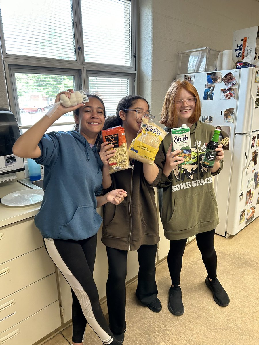 We are making Ramen for the Culture Fair! So fun with these girls! #wyproud