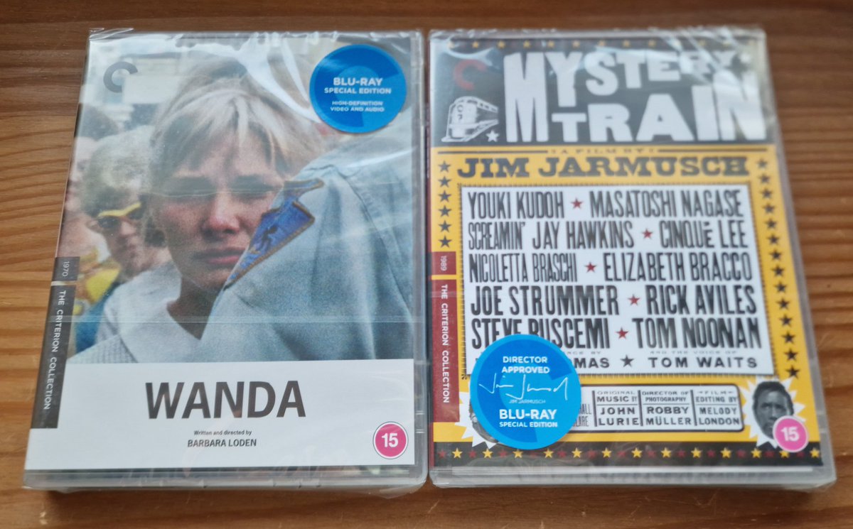 mikeycubed's tweet image. Another great prize from @AVForums!

Huge thanks to Cas for running the comps and to @Criterion for these 2 blurays, both will be first watches.

#AVForums #Criterion #Wanda #MysteryTrain