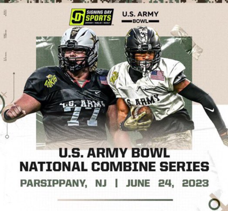 Honored to receive an invite from @Coach_Sokol to compete at the <a href="/USArmyBowl/">Military Appreciation Bowl Week</a> national combine series! 
<a href="/Mike_Cerasuolo/">Mike Cerasuolo</a> <a href="/Coach_Segala/">Brees Segala</a> <a href="/CoachCGD/">Conor Gilmartin-Donohue</a> <a href="/Andy_Rondeau_1/">Andy Rondeau</a>