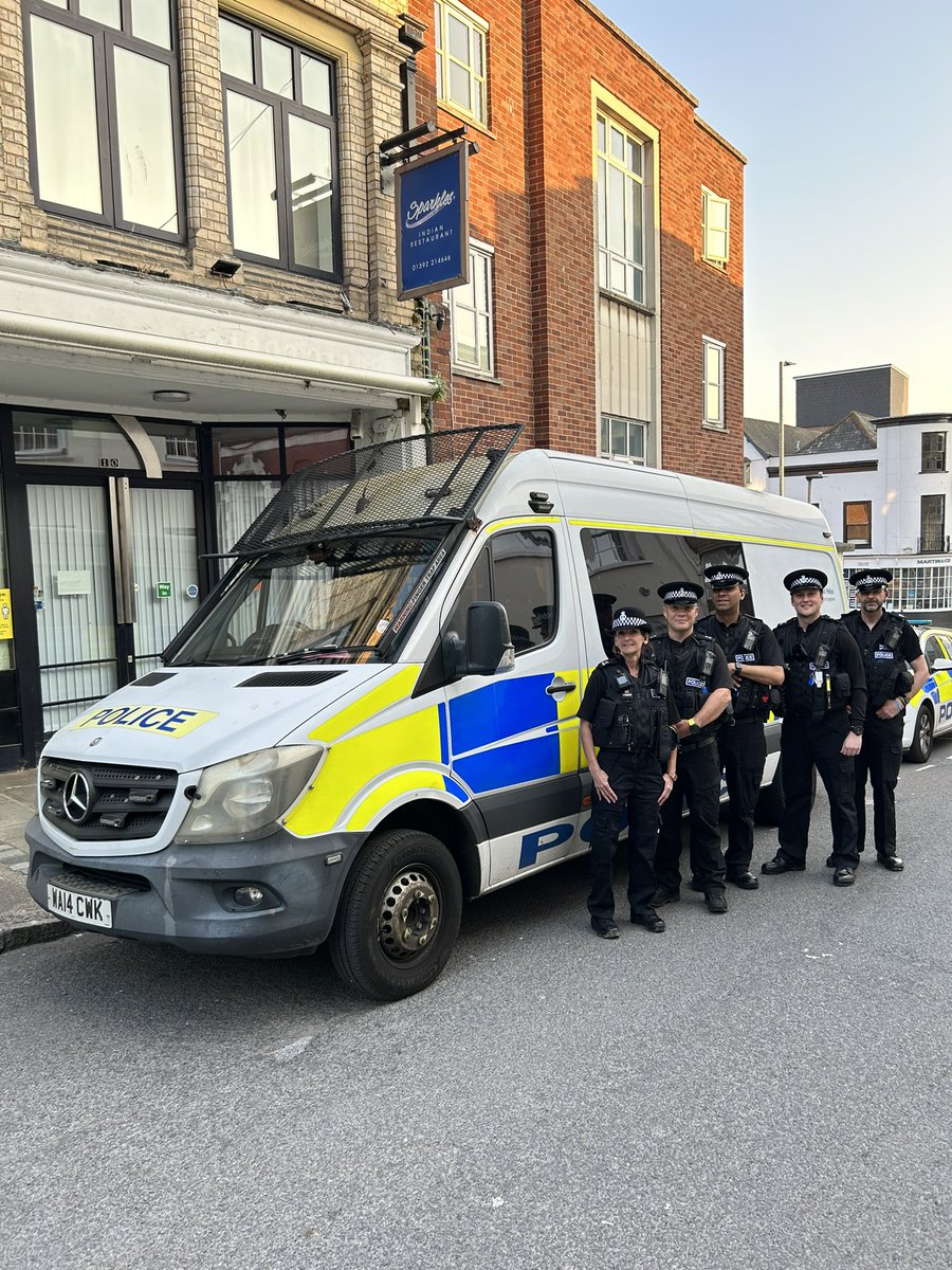We are out in force this evening with 5 Special Constables volunteering their time to reassure and protect the public across Exeter. The team has assisted @ExeterPol with a variety of logs so far…🚨🚓 #SpecialConstabulary #CouldYou #ExeterSpecials