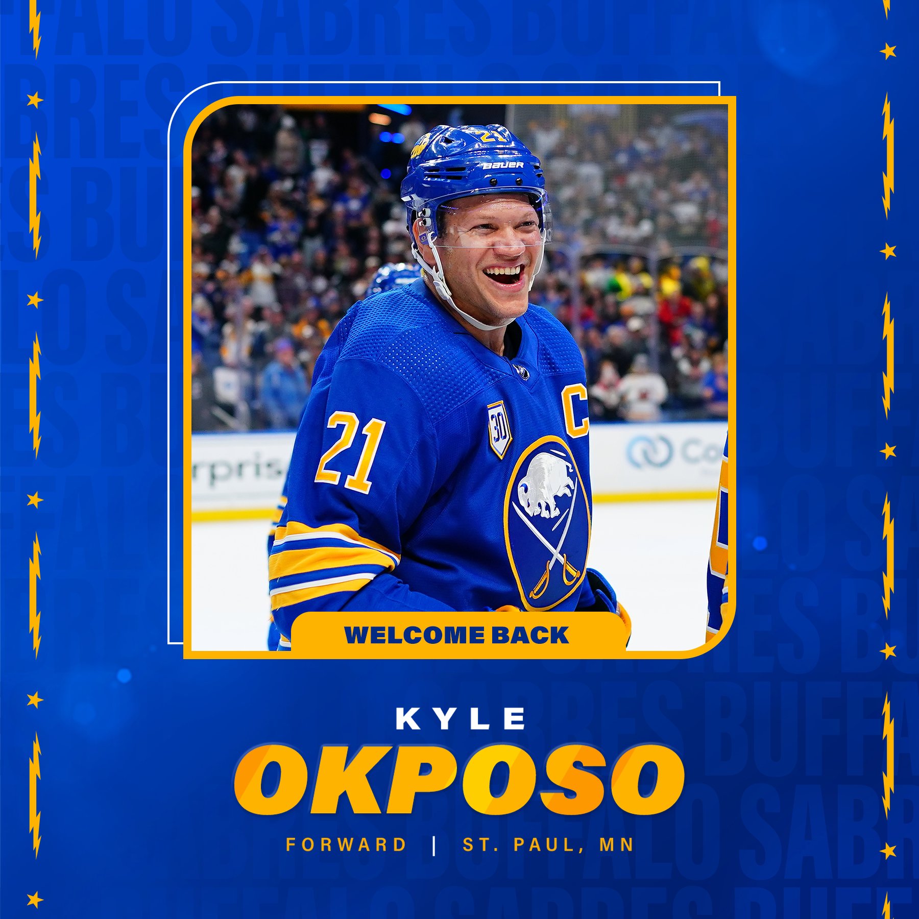 We Want To Play  Buffalo Sabres Captain Kyle Okposo Before Game