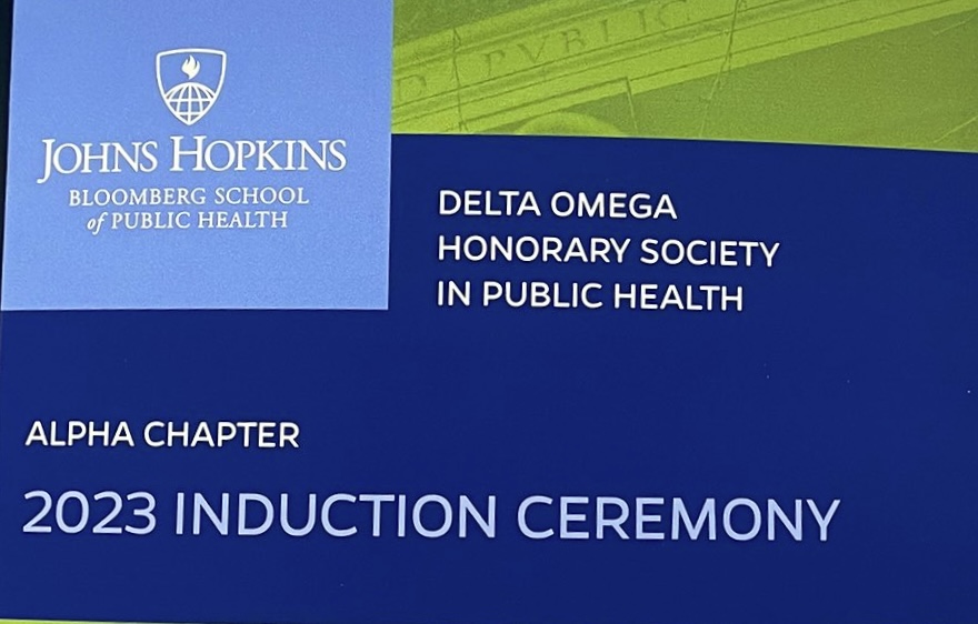 iliciub1's tweet photo. Incredibly honored and humbled to have been selected as a 2023 inductee for the Delta Omega Honorary Society in Public Health as an alumna of JHSPH! So grateful for this recognition 🙏😃 @JohnsHopkinsSPH @DOAlpha_JHSPH https://t.co/FqSVzsm0MP