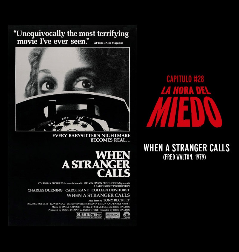 💀💀¡NUEVO EPISODIO! 💀💀
Después de una larga pausa volvimos con una nueva temporada, esta vez sumando episodios basados en elecciones personales. Arranca la ronda Mariano y trajo a la mesa WHEN A STRANGER CALLS, de Fred Walton.
Se escucha acá: open.spotify.com/episode/17TcYU…