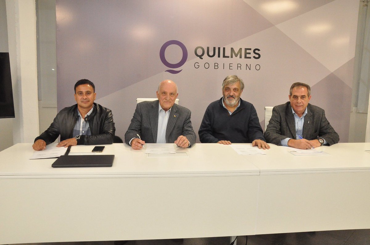 Trabajo conjunto de <a href="/redcame/">CAME</a> y @febaOk para impulsar el proyecto de Centro Comercial Abierto de San Francisco Solano. Participaron de la firma del convenio @fctarrio, <a href="/carlosmcappe/">Carlos Mario Cappelletti</a>, Mario Ortiz, presidente de la cámara local; y Mario Lozano, secretario de Producción de Quilmes.