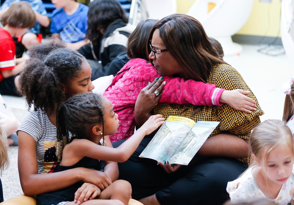 Superintendent <a href="/DrGrenitaLathan/">Dr. Grenita Lathan</a> dropped by Gray Elementary to encourage kids to keep reading over the summer by giving all students kindergarten - 5th grade a bag of books.