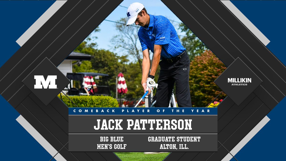 At the end of each schoolyear, Millikin Athletics honors athletes with department-wide awards.

The first athletes we will highlight are the Comeback Players of the Year, women's basketball's Bailey Coffman and men's golf's Jack Patterson!
