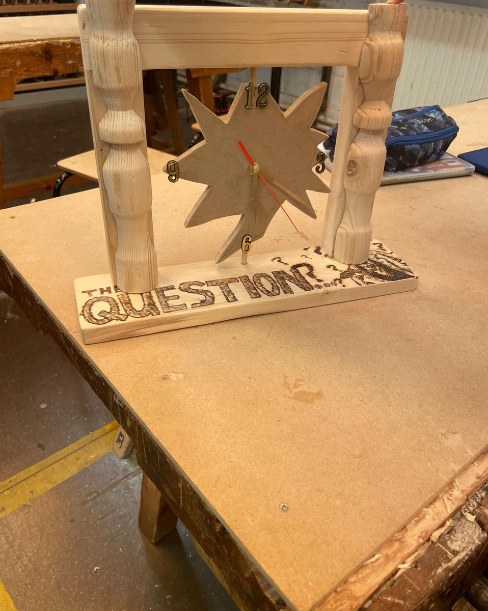 CFionnchua's tweet photo. Our 2nd year students will never be late again!
Great design work and a wide variety of hand skills, including wood turning, were used in creating these beautiful clocks. #skilledstudents #practicalapplication #wearecetb https://t.co/WbnLGlMMDn