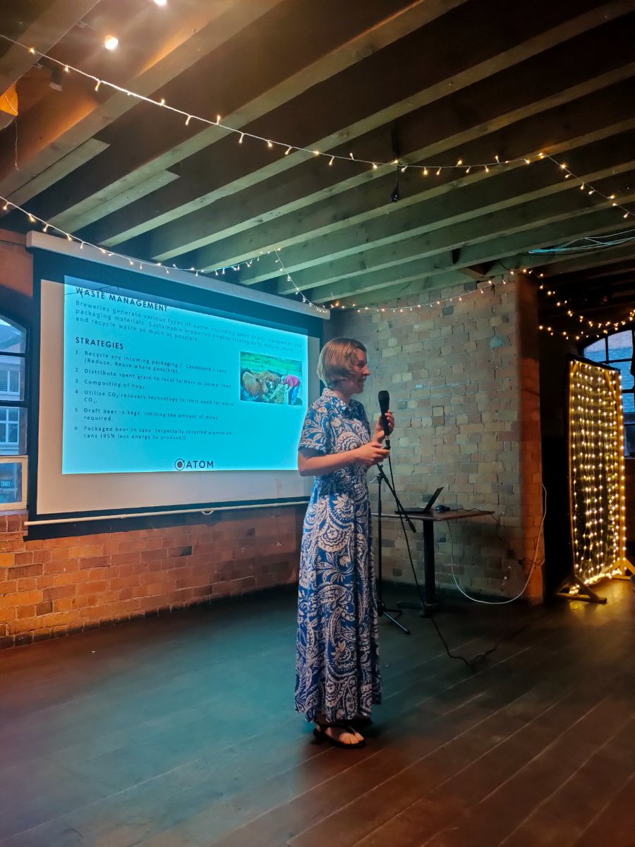Amy Johnston (@amyljohnston1) on Twitter photo Last but certainly not least, to end the week, a fascinating talk by Dr. Sarah Thackray (Co-Founder of Atombeers)...so much to think about regarding sustainability, scalability and potentially getting cows tipsy #Pint23 <a href="/STEM_ON_Notts/">STEM Outreach Notts</a> Last but certainly not least, to end the week, a fascinating talk by Dr. Sarah Thackray (Co-Founder of Atombeers)...so much to think about regarding sustainability, scalability and potentially getting cows tipsy #Pint23 <a href="/STEM_ON_Notts/">STEM Outreach Notts</a>