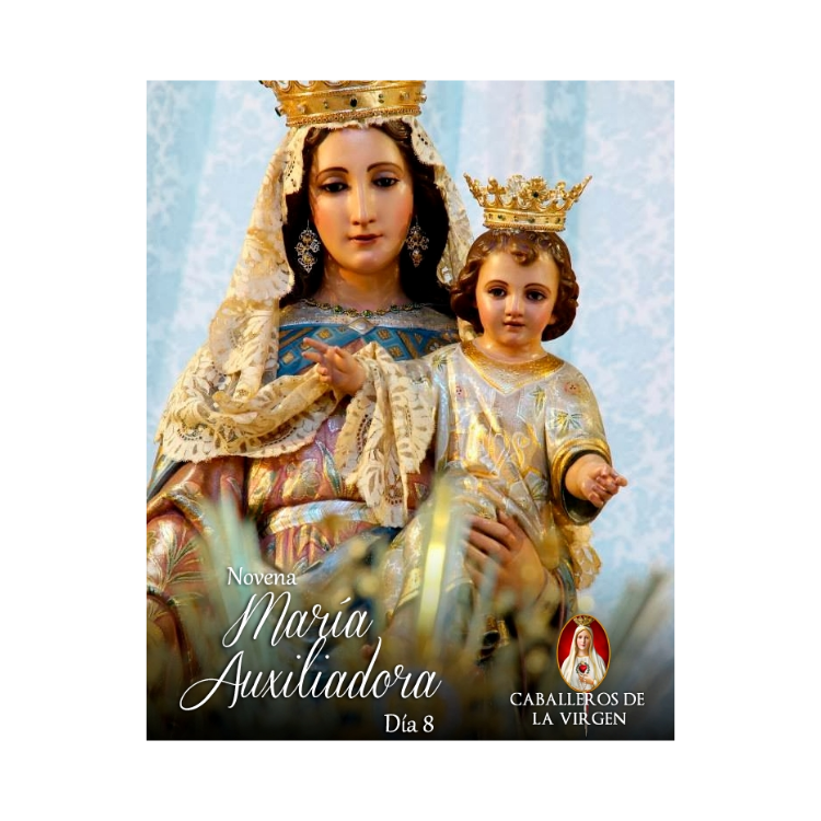 Hermoso día de mi virgencita amada. María Auxiliadora.
