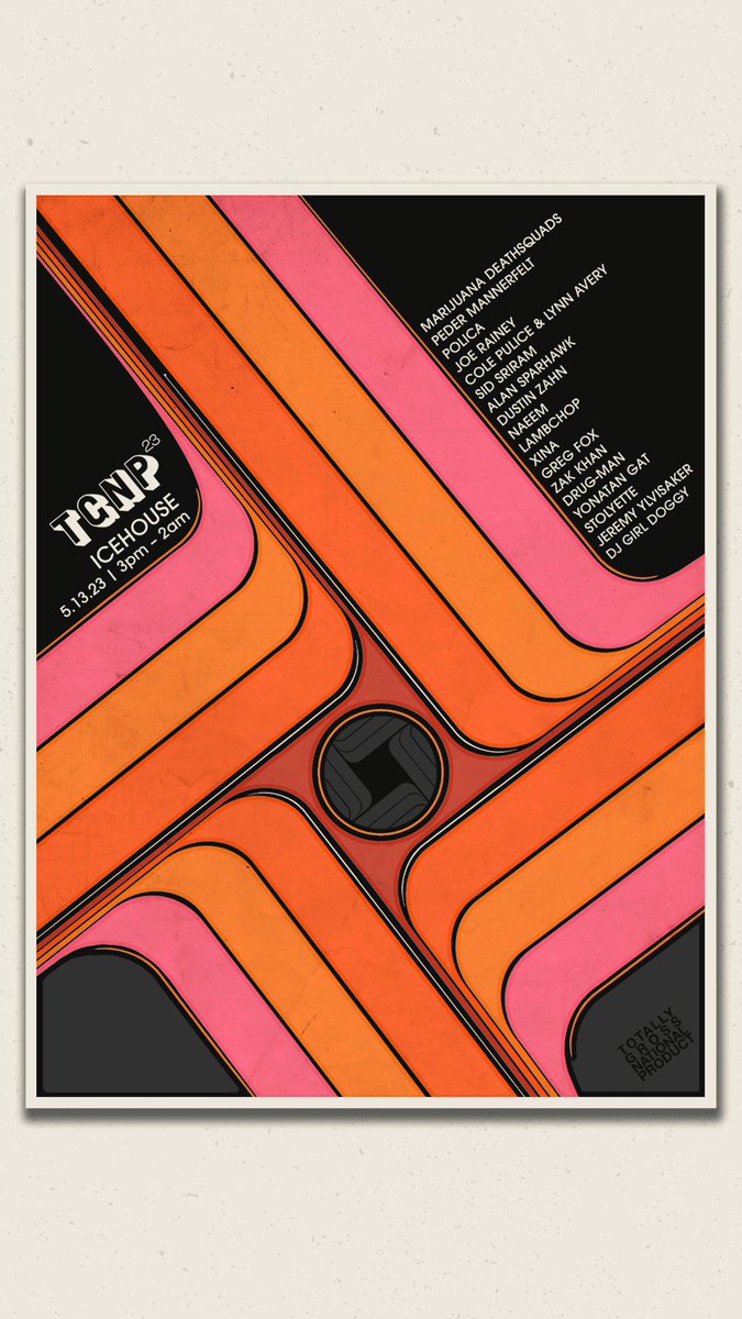 Limited edition screen printed posters from TGNP23 are now available in our store. Hand-numbered and expertly printed by <a href="/AmbientInks/">Ambient Inks</a> // Designed by Jake Luck

merch.ambientinks.com/collections/tg…