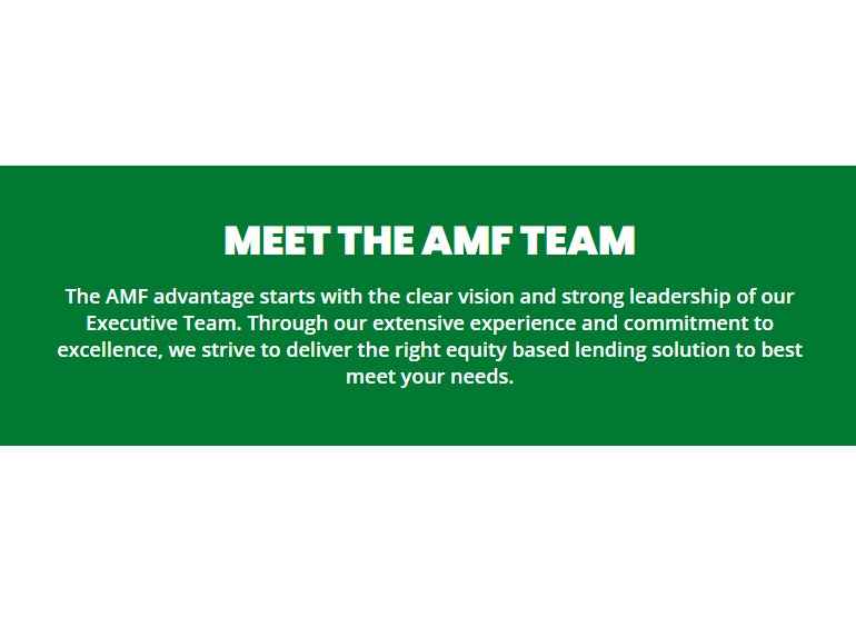 👋We would like to introduce you to our team! Click the link below. 
amfequityloans.ca/about-us/