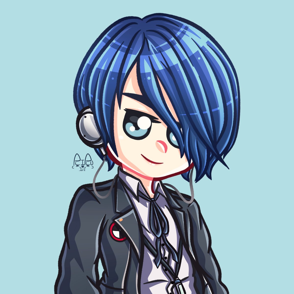 pliplu_art's tweet photo. Burn My Dread 🔫

#persona #persona3 #SMT #shinmegamitensei #chibiguy #kawaiiguy #digitalart #draw #doodle #digitalartwork #artwork #kawaii #chibi #cuteart #cuteartwork #chibiart #commissionart #commissionsopen https://t.co/yEq0nTjaae
