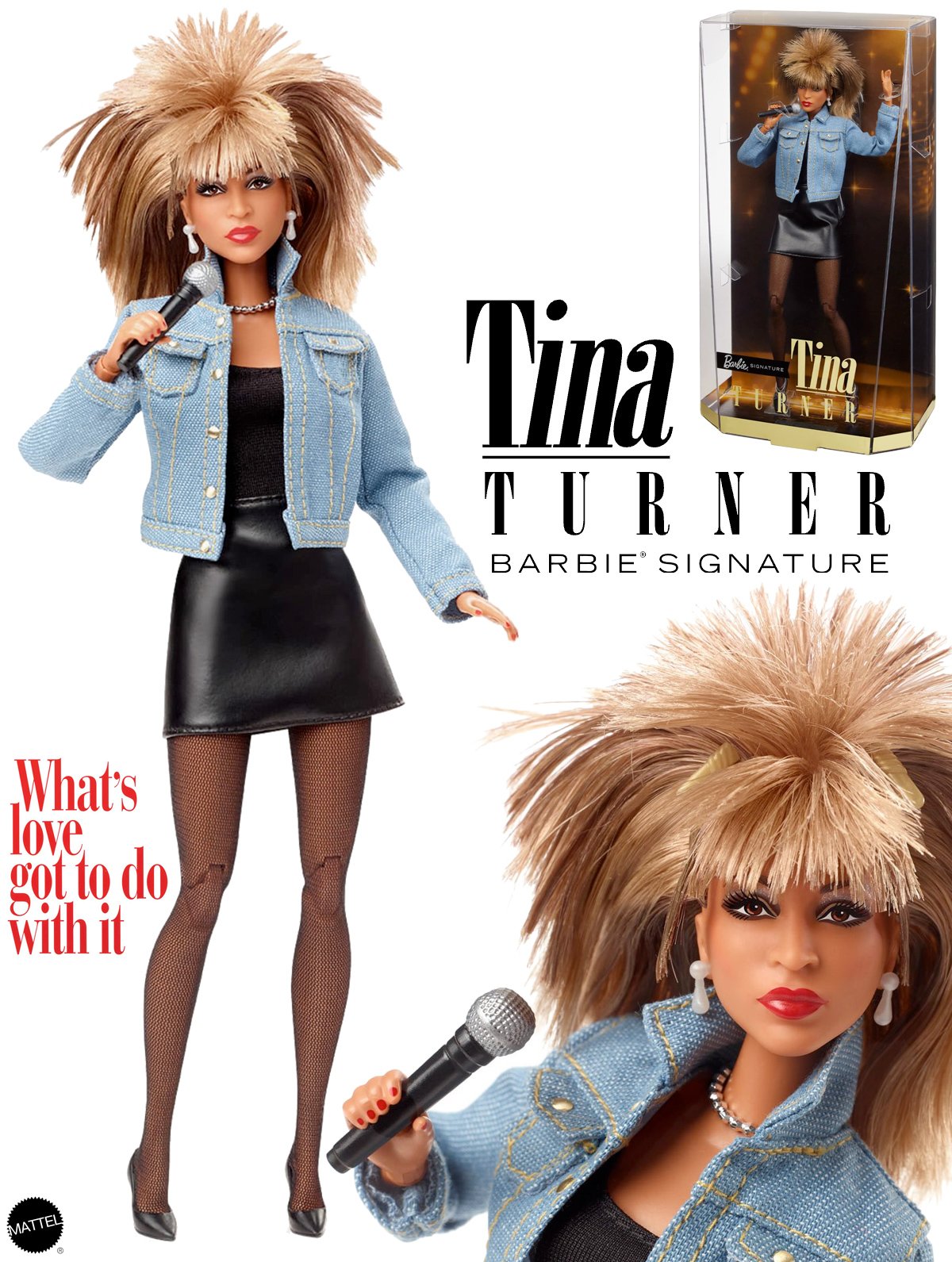Boneca Barbie Signature Tina Turner - Mattel