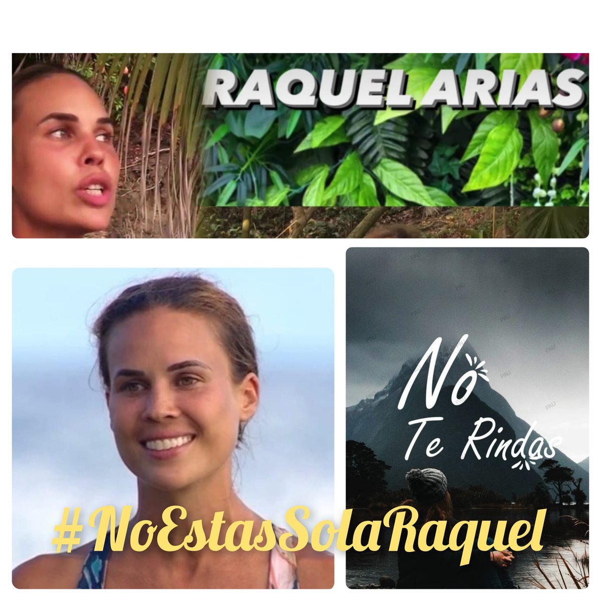 💥💥 ATENCION💥💥

Vamos a por 1000 votos para salvar a esta gran SV

Demostremos que no está sola

Votos al #NoEstasSolaRaquel 
#TierraDeNadie12 
#SVGala12 
<a href="/raquelariasj/">Raquel / Roko</a> 
<a href="/jjeeyscano/">Javier Cano</a>