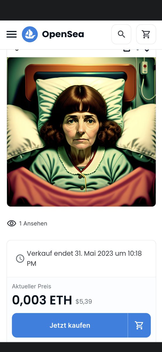 First one minted and ready for sale 
0.003 Eth poly

Jane Doe, 44, severe chest pain
⚕️Read her story on opensea ⚕️

opensea.io/assets/matic/0…

#NFTCommunity #NFTfamily #medicalnft