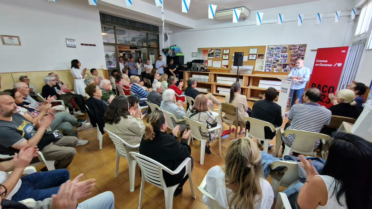 PacoOU2023's tweet photo. Gracias al ministro @joseluisescriva por venir esta tarde a hablar de pensiones e inclusión social a Ourense. 

Son las personas como él las que engrandecen la política. https://t.co/HKSYJ6DGfU