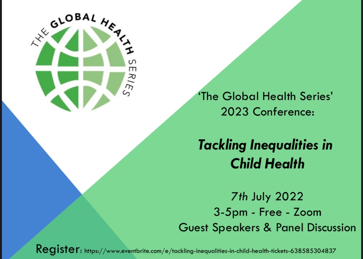 The Global Health Series (@globalhseries) on Twitter photo 7th July
3pm
HEE GHS conference 23 ‘Tackling inequalities in Child Health’
eventbrite.com/e/tackling-ine…
Free to attend
Guest speakers and panel discussion
🌏 More details soon!
<a href="/nosuji01/">Nnenna Osuji</a> @_VinithaS <a href="/HPforGH/">Health Professionals for Global Health</a> <a href="/WeAreSfGH/">Students for Global Health</a> 7th July
3pm
HEE GHS conference 23 ‘Tackling inequalities in Child Health’
eventbrite.com/e/tackling-ine…
Free to attend
Guest speakers and panel discussion
🌏 More details soon!
<a href="/nosuji01/">Nnenna Osuji</a> @_VinithaS <a href="/HPforGH/">Health Professionals for Global Health</a> <a href="/WeAreSfGH/">Students for Global Health</a>