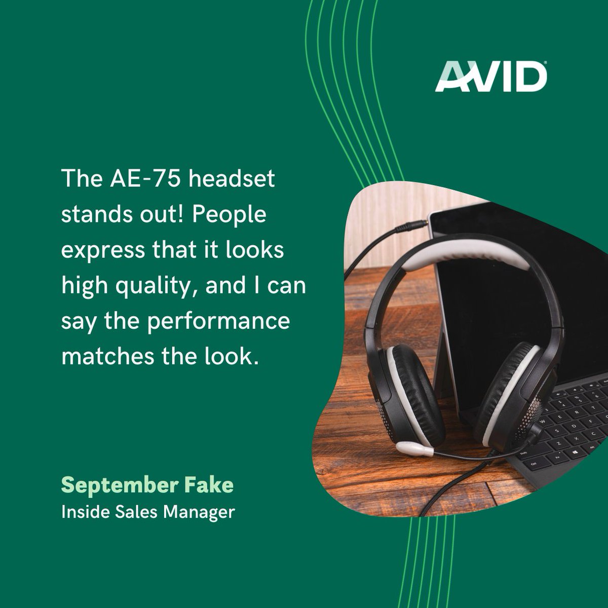 Thank you, September! 

The AE-75 delivers high-quality sound (and style) at an affordable price because everyone deserves great sound, no matter how much they spend. 🎧

#kindwords #testimonial #review #testimony #feedback #reviews #thankyou #productreview #producttestimonial