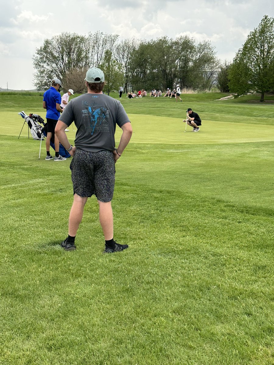 Posted 86-84=170. What a senior year for Cole! Numerous medals and a trip to the State tournament. Super proud of how he handled himself and represented South Sioux City.

Also a shout out to Aiden for being one of Cole’s biggest fans and supporters all year and the last 2 days.