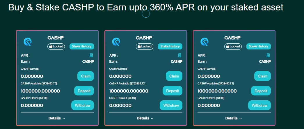 cashprinterss's tweet photo. The ATM (Staking) preview
https://t.co/lHNwrY5wBd
Join the #PulseChain trend. #Cashp is the next big thing.
@ZssBecker @IvanOnTech @elliotrades @3orovik @crypto_banter @LondonRealTV @elonmusk @RichardHeartWin @cryptomanran @Sheldon_Sniper @Pulse_ChainNews @PulsechainCom https://t.co/eZ94xtevM3
