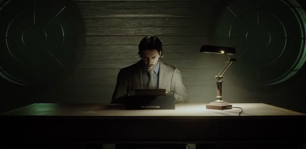 IGN's tweet photo. Alan Wake 2 announced for October 17, 2023 release. #PlayStationShowcase #IGNSummerOfGaming https://t.co/Na7X6dqwZ8