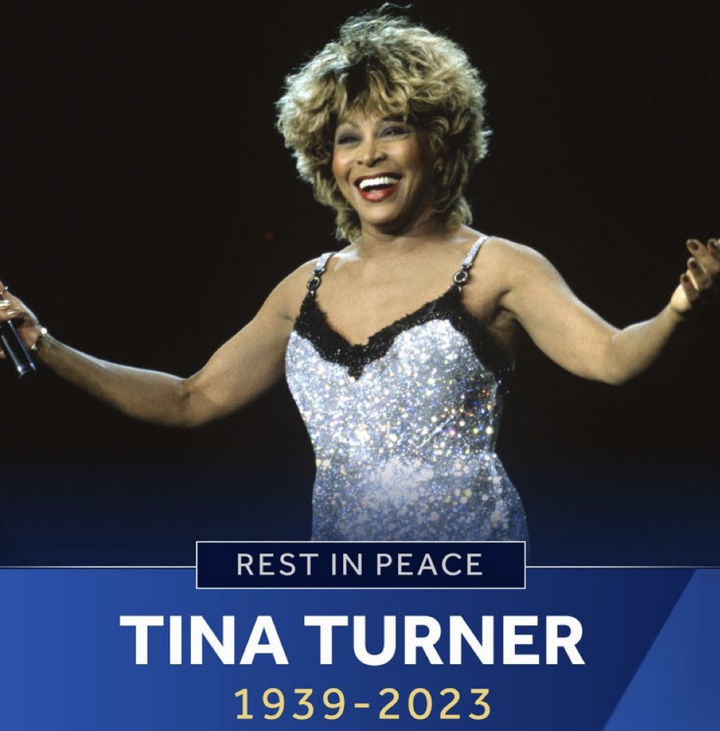 RIP to one of the greatest songstresses of our time <a href="/tinaturner/">Tina Turner</a> you were Simply the Best 😢 🎶 😢.