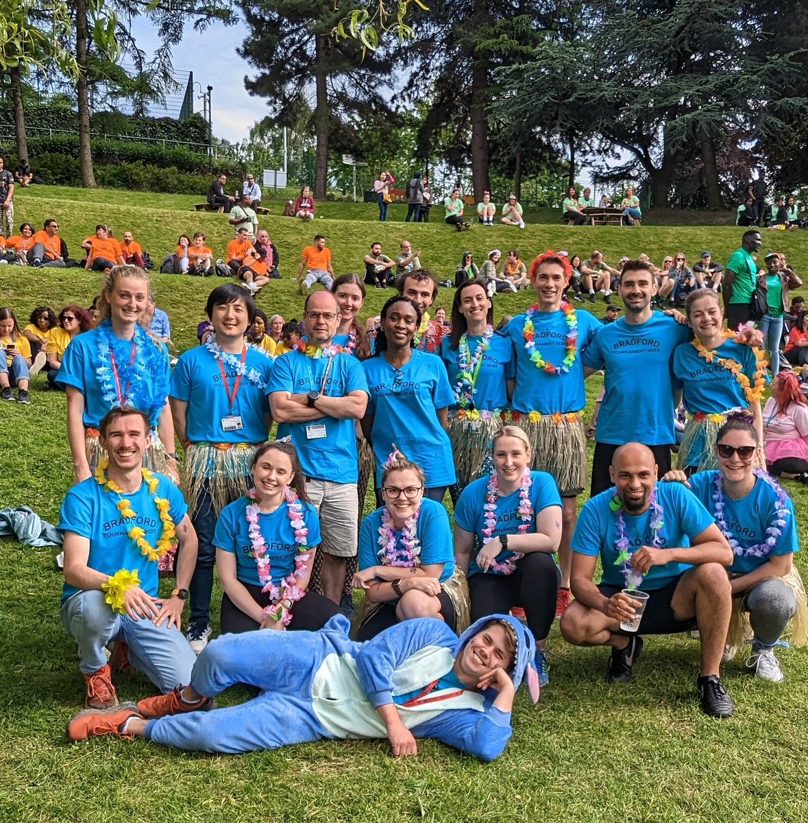 EliesJacobo's tweet photo. Indeed! We had a fantastic day and gorgeous weather! Well done Team Lilo &amp; Stitch for achieving 4th position in the #TeamBradfordTournament23. Big thanks to capitan @hoperoseedward1 https://t.co/jjI6rNJ38q