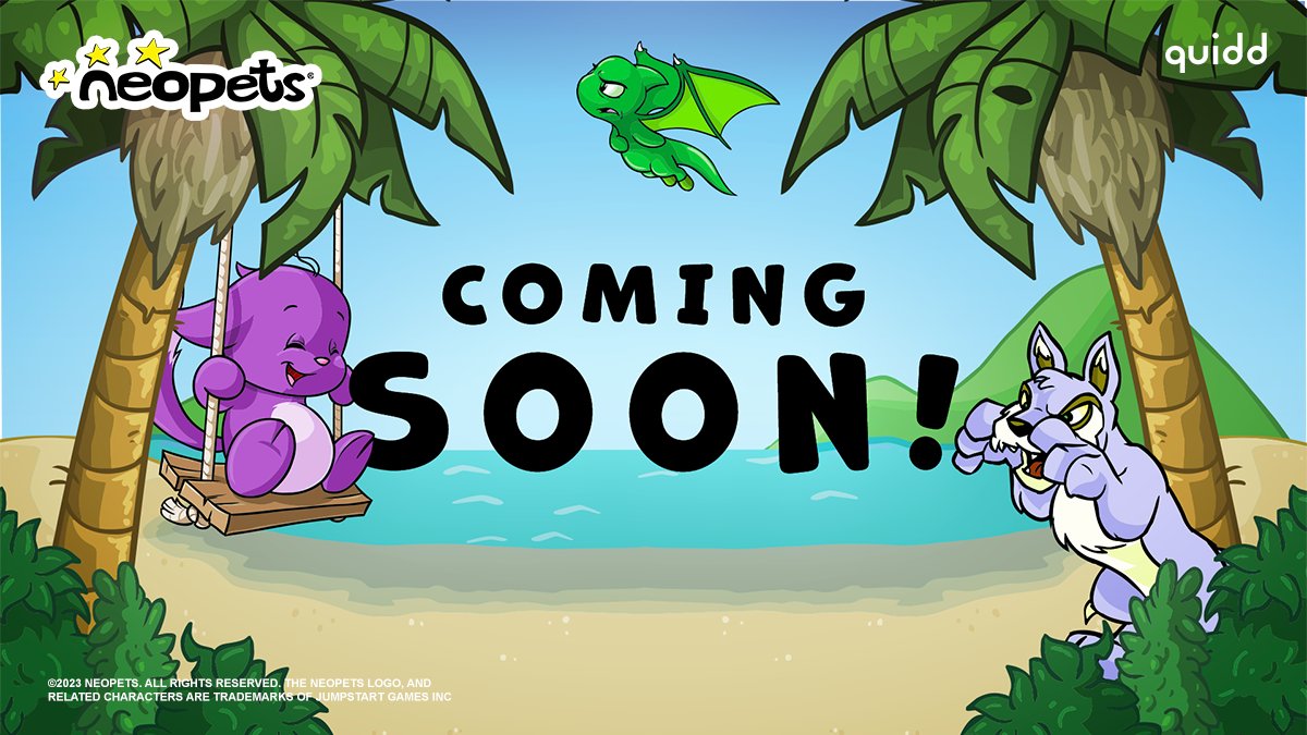 *DROP UPCOMING* 🦄 Anyone feeling nostalgic? @Neopets is coming to @quidd! 💥 For over 20 years, Neopets has allowed users to create and care for digital pets called “Neopets” while exploring the virtual world of Neopia 👀 And now YOU finally have a chance to collect them this…