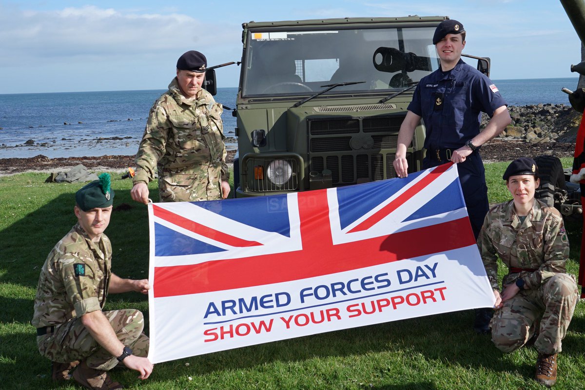 Just over 3 Weeks to go, come and spend the day with us during Armed Forces Day 2023, Sandy Bay playing fields in Larne.
#ArmedForcesDay @Larne_Times @mea_bc #jobsni @RIrishRegiment #irishranger @irish_guards @152RegimentRLC @CombatRecce @IrishGuardsBand @ArmdCavRDG @RoyalNavy