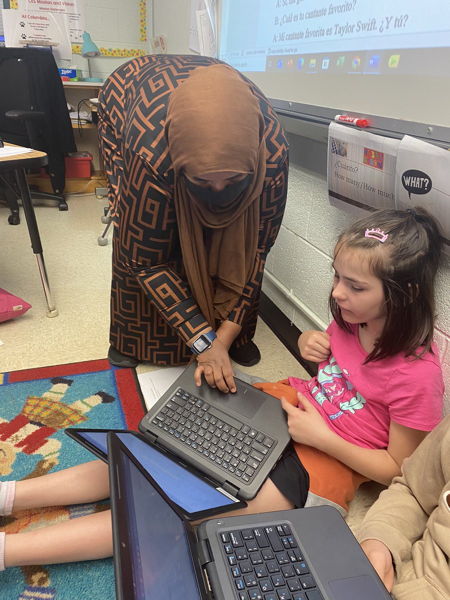 FCPS FLES program (@fcpsfles) on Twitter photo Meaningful learning activities during #FLESSpanish class at <a href="/ColumbiaES_fcps/">Columbia Elementary School</a> with high use of technology and high levels of engagement <a href="/SraNoor1/">Sra.Noor@CES</a> #FCPS #FLES. Great job Ms. Noor! Meaningful learning activities during #FLESSpanish class at <a href="/ColumbiaES_fcps/">Columbia Elementary School</a> with high use of technology and high levels of engagement <a href="/SraNoor1/">Sra.Noor@CES</a> #FCPS #FLES. Great job Ms. Noor!
