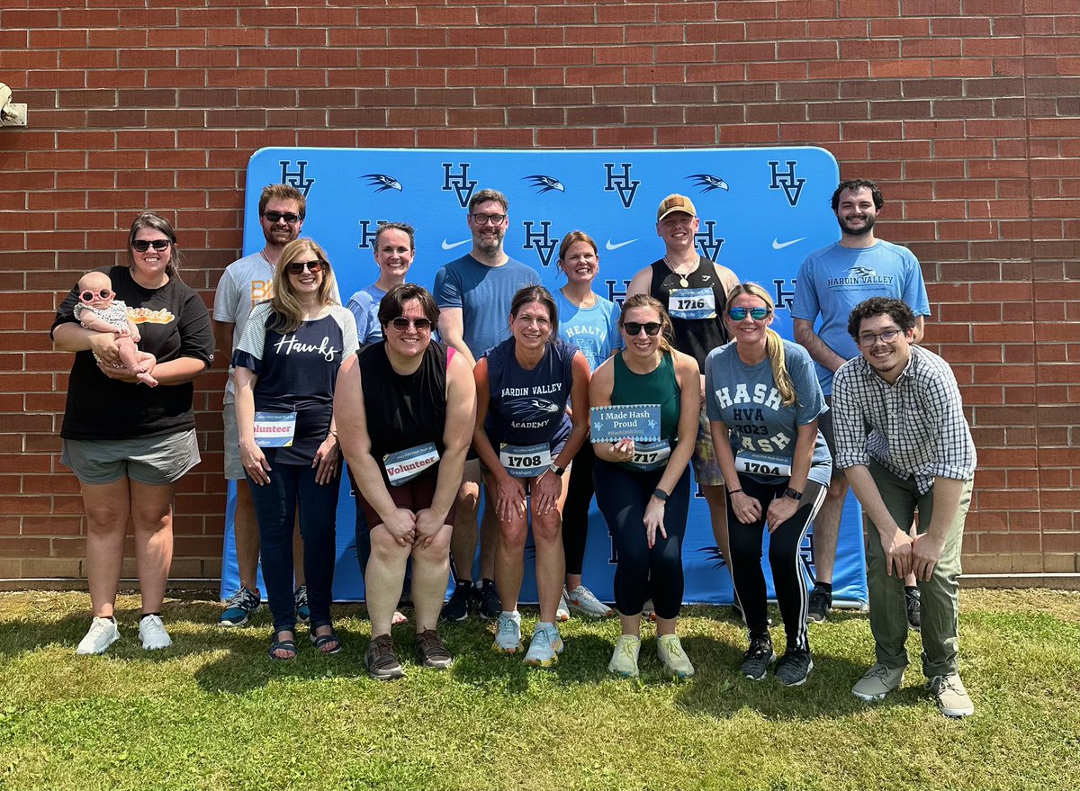 What better way to end the school year than with a 5K to celebrate Mr. Hash! First annual Hash Dash was so much fun! <a href="/HVAGresham/">Bevin Gresham</a>