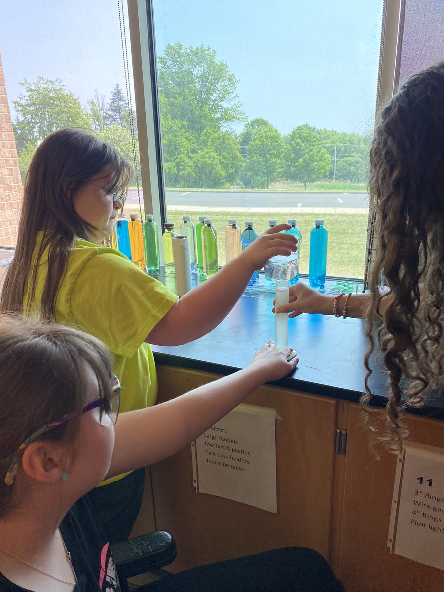 phslss's tweet image. Last science lab of the year!