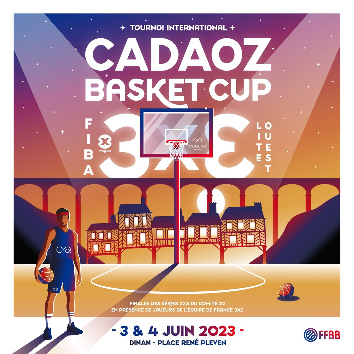 BeaMicheau's tweet photo. J-10 / CADAOZ BASKET CUP 🏀
3 &amp; 4 juin - Dinan place René Pleven 
https://t.co/NXT3Fv4N3S https://t.co/uNekSlPTEd