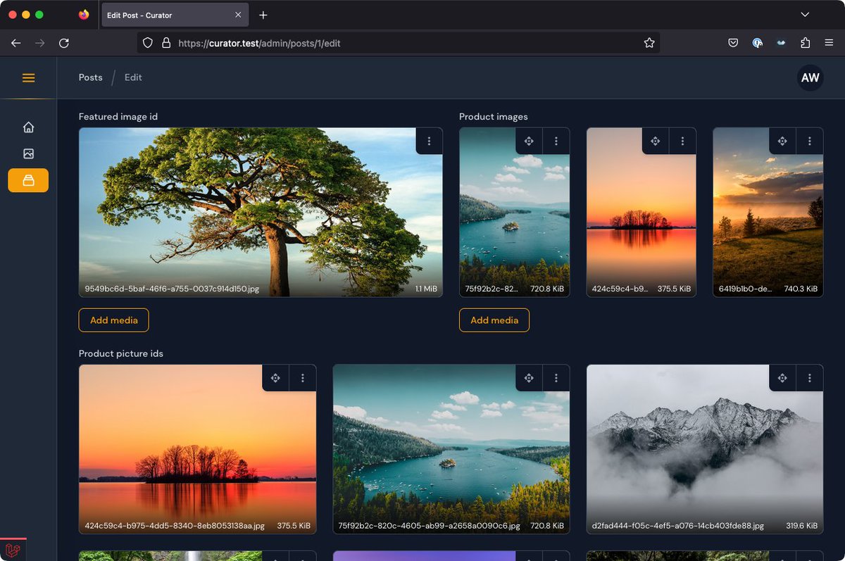 Adam Weston 🤓 :blue-check: (@awcodes1) on Twitter photo Come hell 😈 or high water 🌊 <a href="/filamentphp/">Filament 🦒</a> Curator multi select will get released this weekend. PRs are ready to merge! 😅
If you're using the Tiptap Editor plugin you'll need to update that as well. Come hell 😈 or high water 🌊 <a href="/filamentphp/">Filament 🦒</a> Curator multi select will get released this weekend. PRs are ready to merge! 😅
If you're using the Tiptap Editor plugin you'll need to update that as well.