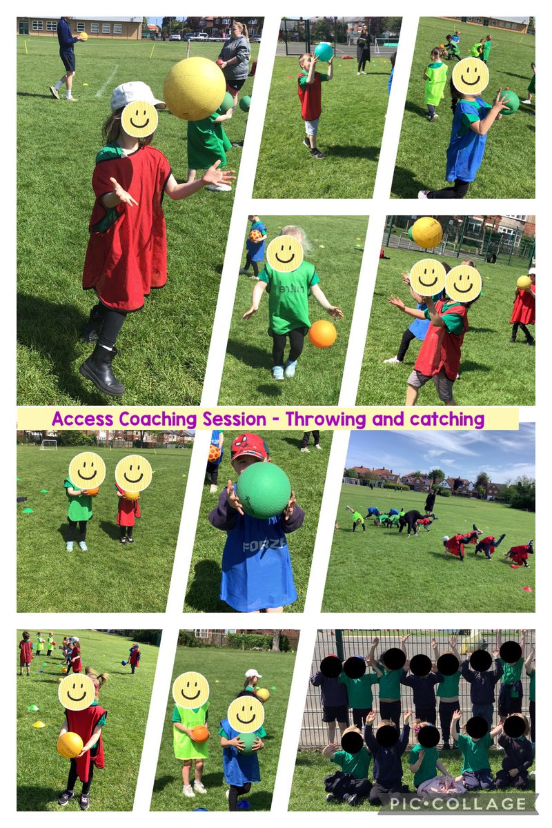 Reception enjoyed their session with Access Coaching.  We practised throwing and catching skills followed by a game of dodgeball.