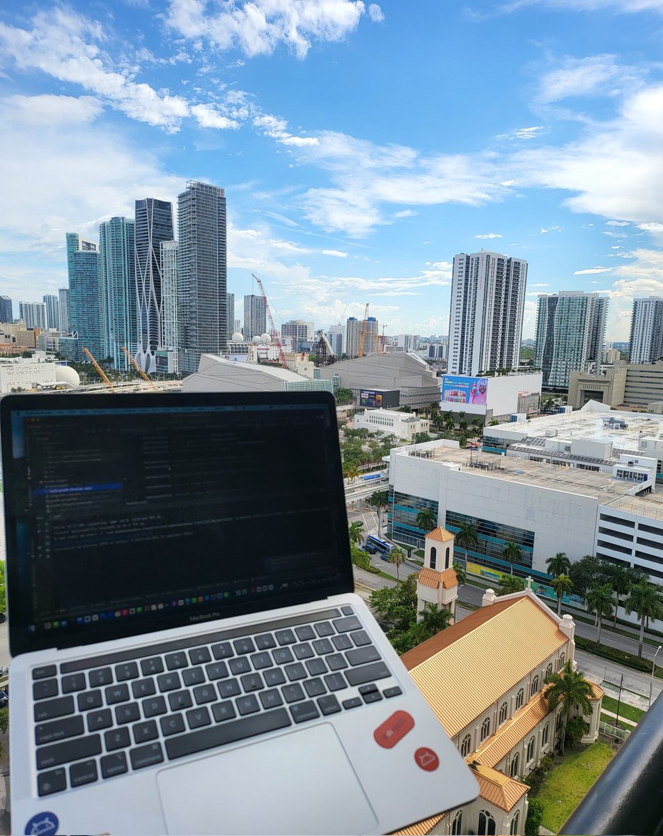 Writing tests from Miami. #googleioconnect