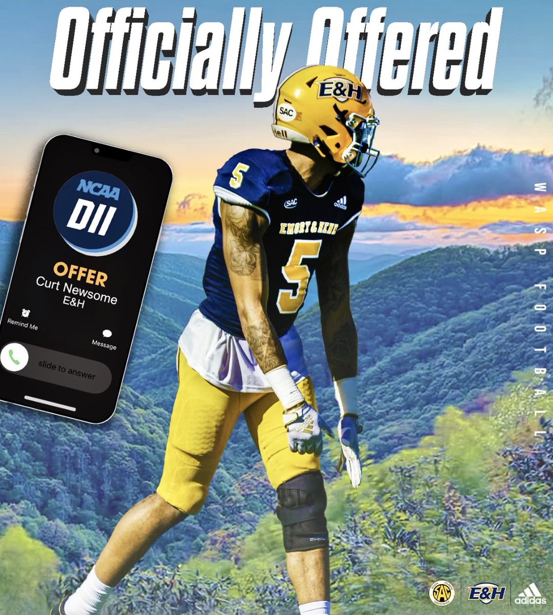 After a great conversation with <a href="/CoachBuzzo/">Tommy A. Buzzo</a> , I’m blessed to receive an offer from @EHCFootball @CoachNewsomeEHC <a href="/DMV_Hype/">the DMV Hype</a> <a href="/coach_white/">Loren White</a> <a href="/24CoachJackson/">Jesse Jackson</a> <a href="/DMulah_/">DⓂ️ulah™</a> <a href="/The1AndOnlyOB/">𝐂𝐎𝐀𝐂𝐇 𝐎𝐁𝐈𝐄 𝐖𝐎𝐎𝐃𝐒</a> <a href="/bdtigerfootball/">Brentsville District Football</a>