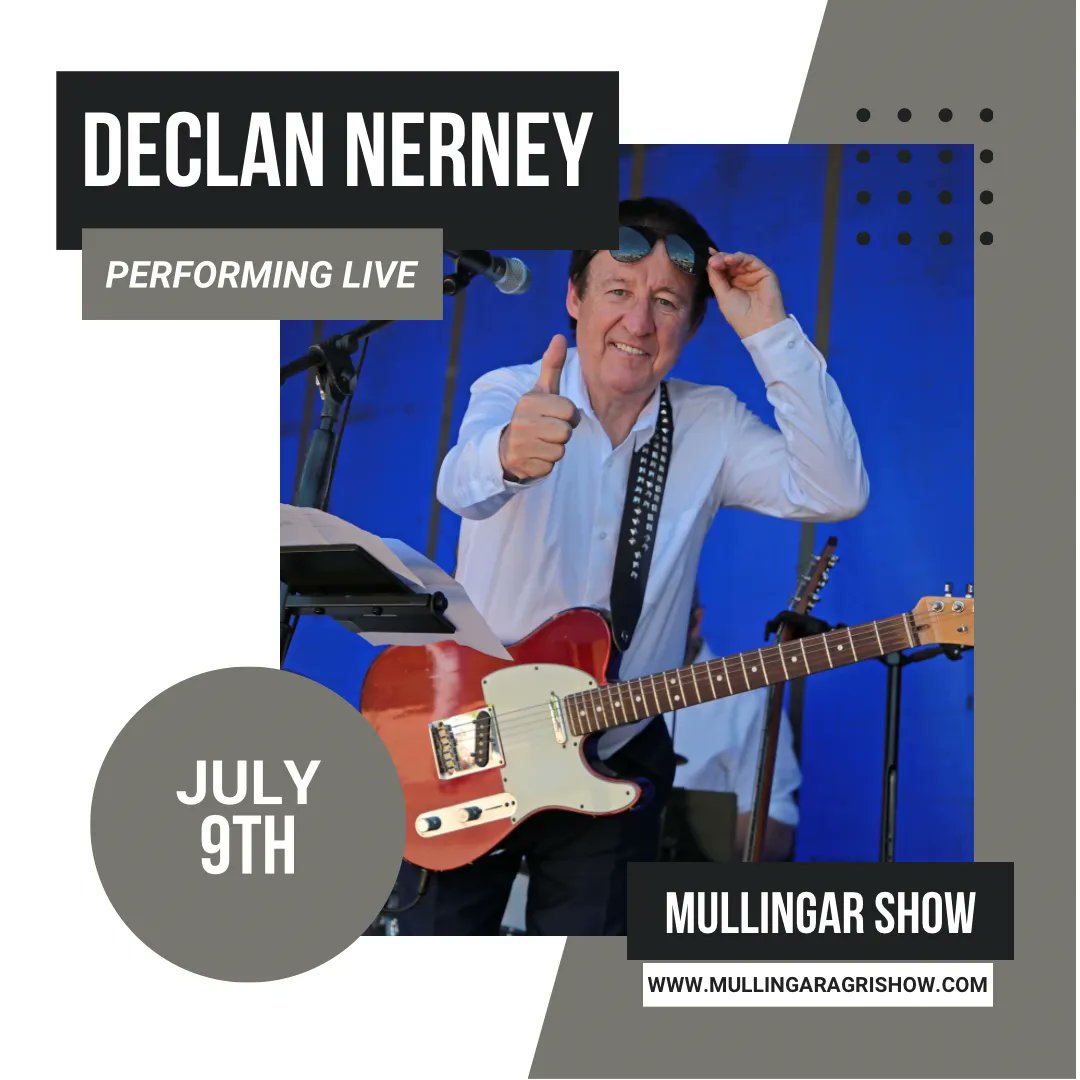 #MullingarAgriculturalShow #MullingarAgriShow #Mullingar #DeclanNerney #CountryMusic