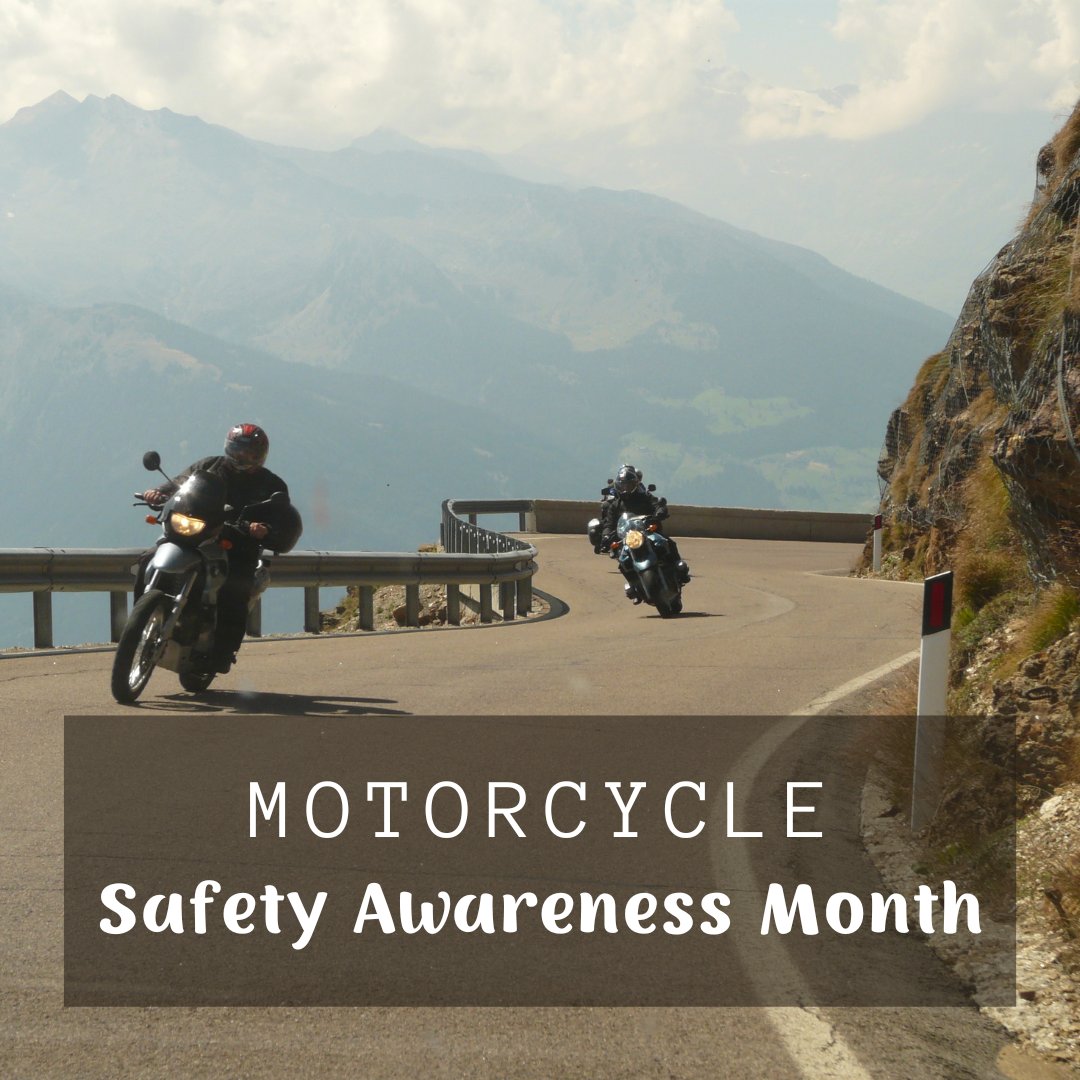 ⚠️🏍 May: Motorcycle Safety Awareness Month! 🏍⚠️

As we embrace the arrival of summer and the warmth it brings, it becomes crucial to remember that each one of us bears the responsibility to prioritize safety and remain vigilant while on the road.

#motorcycle #RideSafely