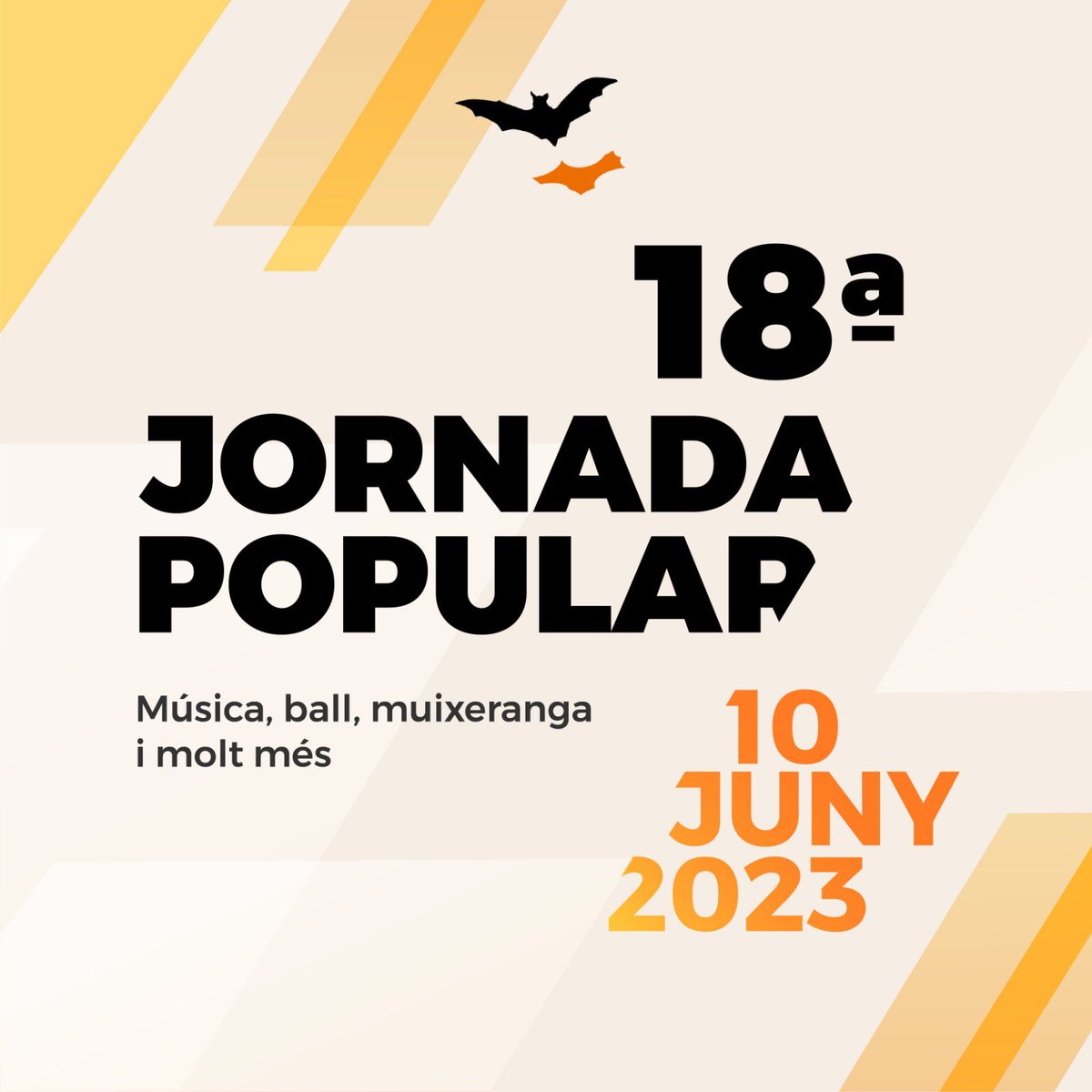 espaipv's tweet photo. Apunteu a les vostres agendes el dia 10 de juny 📆
D’ací a tres setmanes tornarem a viure i compartir un dia de jornada on la nostra cultura i festa popular seran les protagonistes.
No hi podeu faltar, vos hi esperem! 
🥁🎷🎶
Atentes a les xarxes! Anirem publicant tota la info 📲 https://t.co/MiCzFikGmN