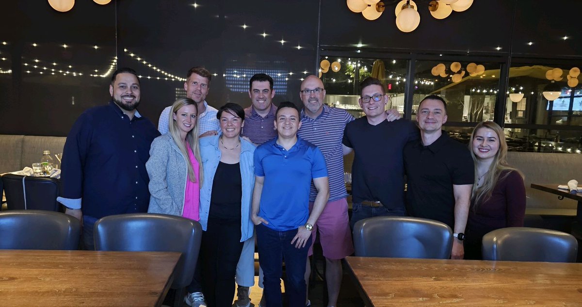Had a great time connecting with my old Samsung team. I wish I could spend time with the whole region. Please say hi to everyone for me and always remember, keep moving forward. #tight #SC4life #bestteam #luckytohaveworkedwiththisgroup
