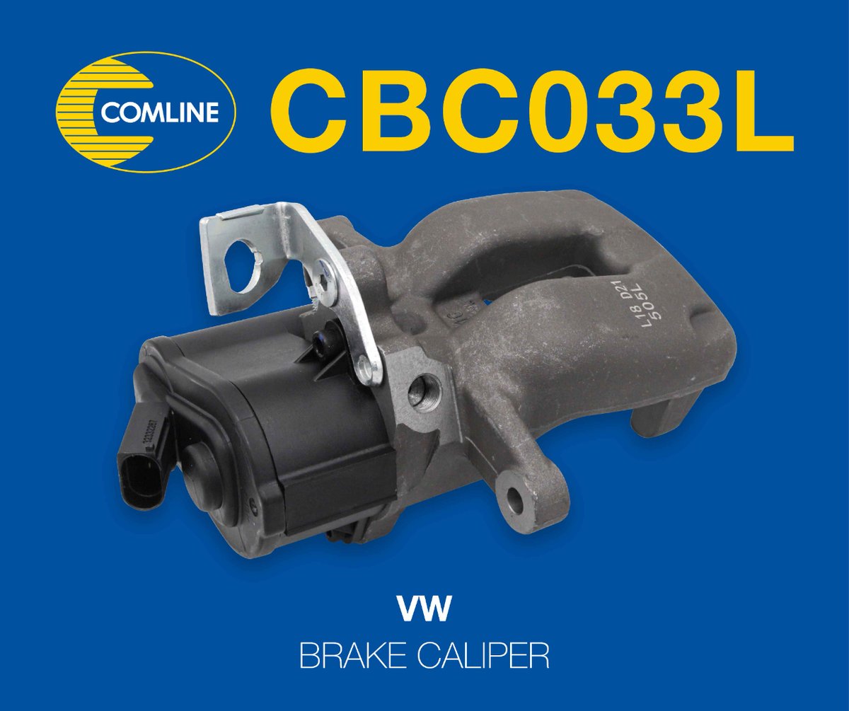 ComlineParts's tweet image. Our #calipers carry the same promise of guaranteed #performance, absolute reliability &amp;amp; inherent value for money, just as our existing range of #brake pads &amp;amp; discs! ⚙️🚘 Featured CBC033L option covers popular #Volkswagen Passat (2007 - 2011) and Passat Cc (2008 - 2012) models. 💙