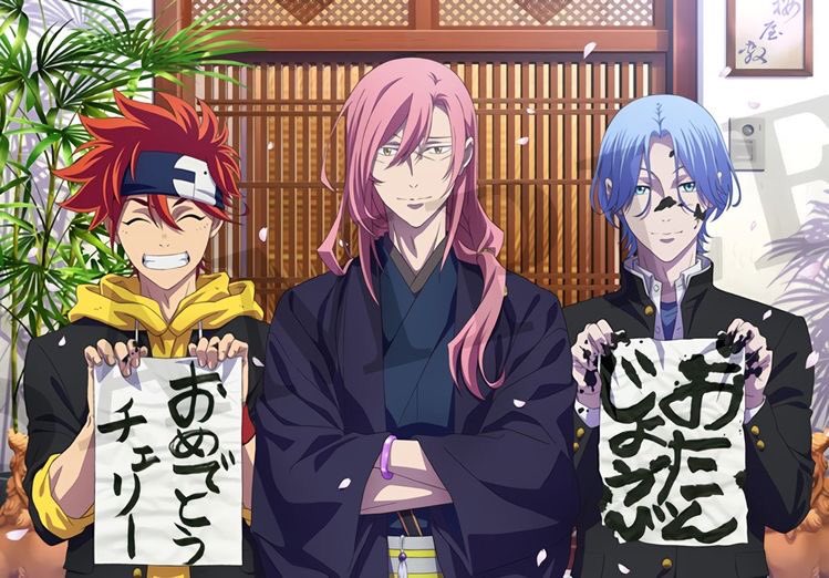 kaoru looks so proud despite langa’s atrocious paper we love a supportive mom