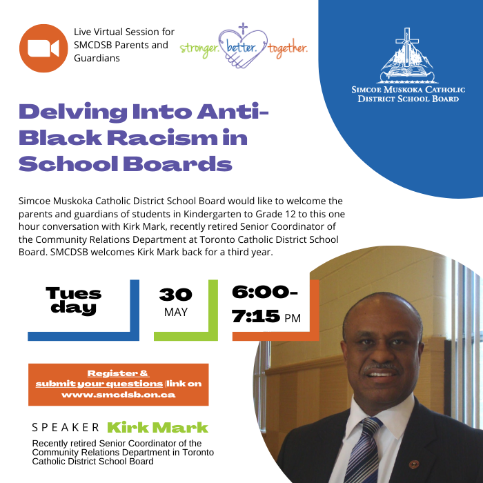 To register for this important event, visit our website smcdsb.on.ca!